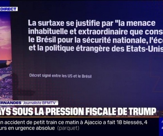 Replay 20H BFM - Droits de douane: les pays sous la pression fiscale de Donald Trump