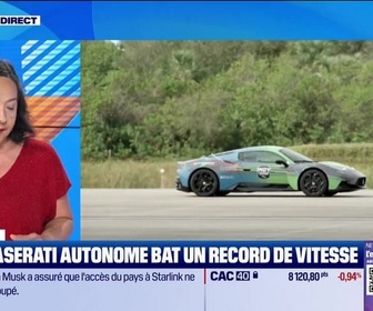 Replay Culture IA : Une Maserati autonome bat un record de vitesse, par Melinda Davan-Soulas - 10/03