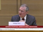 Replay 100% Sénat - Conseil constitutionnel : auditions de Philippe Bas et Richard Ferrand au Sénat