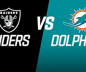 Replay Les résumés NFL - Week 11 : Las Vegas Raiders @ Miami Dolphins