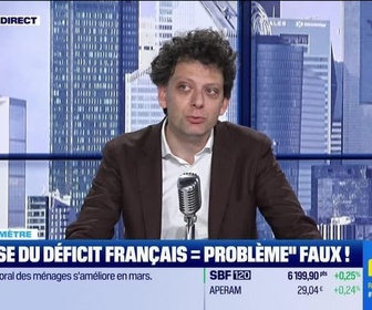 Replay BFM Bourse - Bullshitomètre : La hausse du déficit français est un problème ! FAUX ! répond Thibault Prébay -27/03