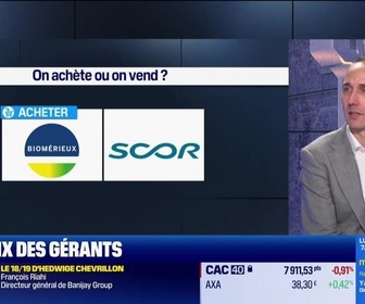 Replay C'est votre argent - On achète ou on vend ? : Biomérieux, Scor et Soitec - 13/03