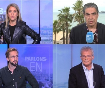 Replay Parlons-en, les invités - Cannes 2025 : une édition très politique ? Parlons-en avec F. Ganzo, A. De Gouville et T. Hakem