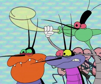 Replay Oggy et les cafards - S04 E14 - Crayon magique