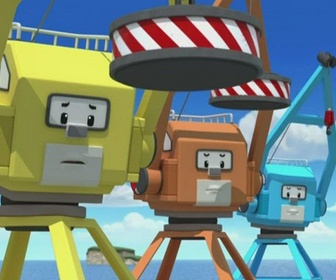 Replay Robocar Poli à la rescousse de Vroum Ville - Bulldo apprend à aider ses amis