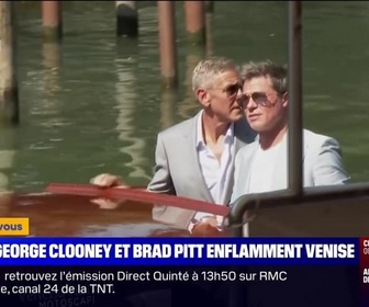 Replay Culture et vous - George Clooney et Brad Pitt enflamment Venise - 02/09