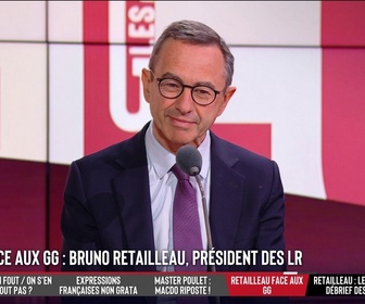 Replay Les Grandes Gueules - Bruno Retailleau face aux GG
