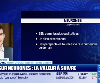 Replay BFM Bourse - Valeur ajoutée : Ils apprécient Neurones - 21/02