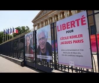 Replay Cécile Kohler et Jacques Paris arrivés en France après trois ans et demi de détention en Iran