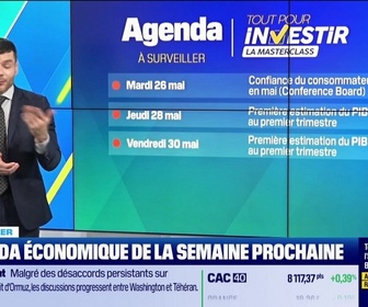 Replay Tout pour investir, la masterclass - L'agenda économique de la semaine prochaine - 22/05