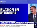 Replay La chronique éco - L'inflation en net recul au mois de septembre