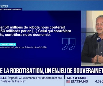 Replay Good Morning Business - Derrière la robotisation, un enjeu de souveraineté