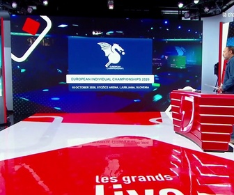 Replay Tennis de tablela P1 du jour 5 des championnats d'Europe 2026