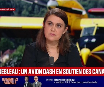 Replay Marschall Truchot : Fontainebleau, un avion Dash en soutien des Canadair - 15/07