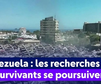 Replay On a de l'info - Venezuela : les recherches de survivants se poursuivent