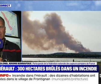 Replay Week-end direct - Hérault : 300 hectares brûlés dans un incendie - 18/08