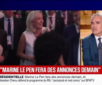 Replay BFM Grand Soir - Chenu : Marine Le Pen fera des annonces demain - 12/09