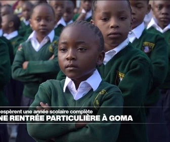 Replay Journal de l'Afrique - RD Congo : une rentrée des classes particulière à Goma