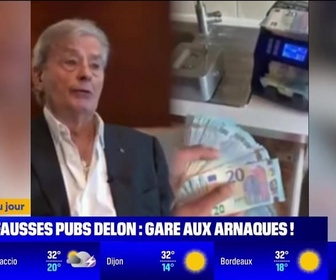 Replay L'image du jour : Fausses pubs Delon, gare aux arnaques ! - 28/08