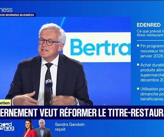 Replay Le Grand entretien : Le gouvernement veut réformer le titre-restaurant - 23/07
