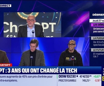 Replay Tech & Co, la quotidienne - ChatGPT : 3 ans qui ont changé la tech - 27/11