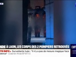 Replay 20H BFM - Incendie à Laon: les corps des deux pompiers portés disparus ont été retrouvés dans les décombres