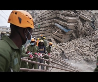 Replay Kenya : un immeuble s'écroule en plein chantier à Nairobi