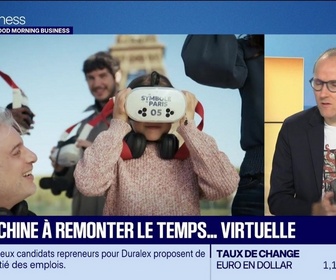 Replay Good Morning Business - Culture IA : Une machine à remonter le temps... virtuelle, par Anthony Morel - 18/09