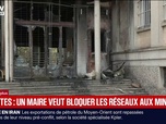 Replay BFM Première - Blocages des lycées : le maire de Salon-de-Provence réclame la coupure des réseaux sociaux en cas d'émeutes
