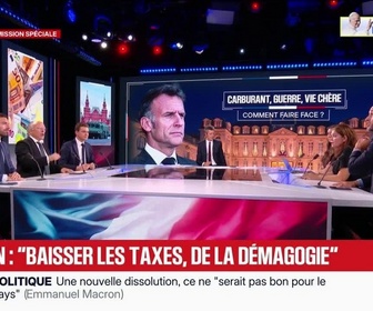 Replay BFM Grand Soir - Macron : Baisser les taxes, de la démagogie - 24/09