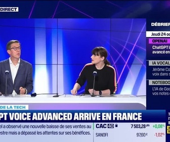 Replay Tech & Co, la quotidienne - ChatGPT Voice Advanced arrive en France - 24/10