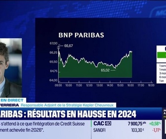 Replay BFM Bourse - BNP Paribas ouvre le bal des publications bancaires - 04/02