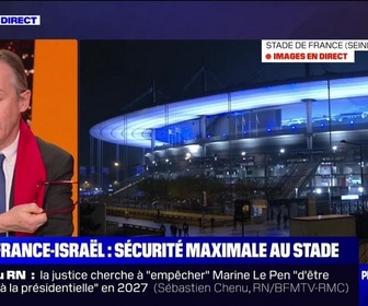 Replay Perrine jusqu'à minuit - France-Israël : sécurité maximale au Stade - 14/11