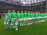 Replay Tournoi des Six Nations de Rugby - Journée 5 : les deux hymnes irlandais résonnent dans l'Aviva Stadium