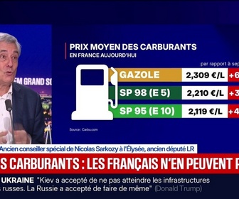 Replay BFM Grand Soir - Ces stations où le litre de gazole frôle les 3 euros - 14/09