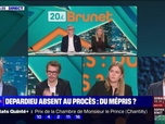 Replay 20h Brunet - Depardieu absent au procès : du mépris ? - 28/10