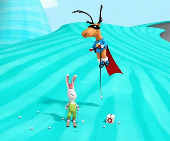 Replay Jean-Michel, super caribou - Jean-Michel remonte-pente
