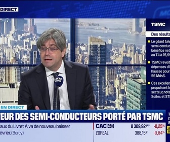 Replay BFM Bourse - ASML, STMicroelectronics, Soitec dopés par les ventes record de TSMC - 15/01