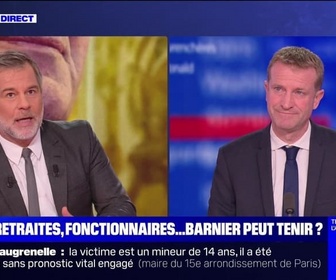 Replay BFM Story Week-end - Story 4 : Retraites, le pas en arrière de Barnier ? - 05/10