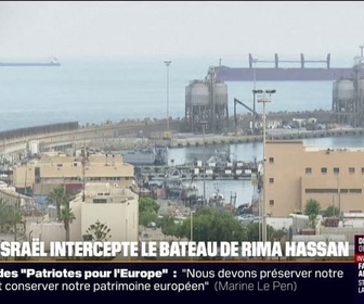 Replay 20H BFM - Gaza: le bateau intercepté par Israël est arrivé au port d'Ashdod