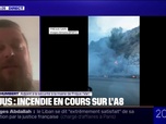 Replay 20H BFM - Incendie en cours sur l'A8 à Fréjus: plus de 160 pompiers sont mobilisés pour tenter de maîtriser les flammes