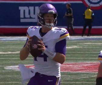 Replay Les résumés NFL - Week 1 : Minnesota Vikings @ New York Giants