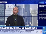 Replay BFM Bourse - La bourse cash : Le marché actuel n'est pas à comparer à la bulle de 2000, c'est plutôt la révolution des chemins de fer de 1900 - 06/11