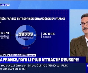 Replay La chronique éco - Pourquoi la France est le pays le plus attractif d'Europe, devant le Royaume-Uni