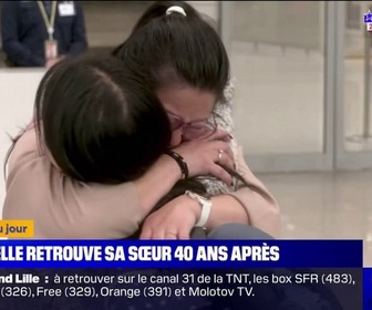 Replay L'image du jour - L'émotion de deux sœurs après leurs retrouvailles près de 40 ans après leur naissance