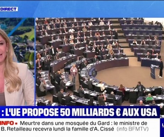 Replay Doze d'éco - Droits de douane: l'Union européenne propose d'augmenter de 50 milliards d'euros ses achats de produits américains