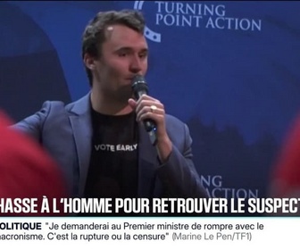 Replay 20H BFM - Charlie Kirk: chasse à l'homme pour retrouver le suspect