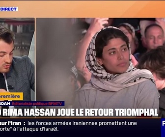 Replay Politique Première - EDITO - Une opération de communication: Rima Hassan accueillie par des centaines de manifestants propalestiniens sur la place de la République après son retour en France