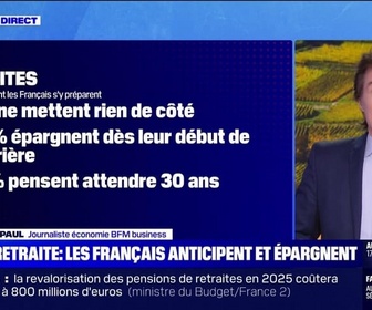 Replay Le Dej Info - Retraite : les Français anticipent et épargnent - 12/11