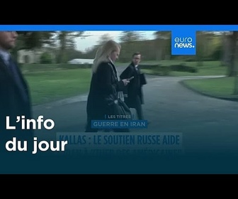 Replay L'info du jour | 27 mars 2026 - Matin